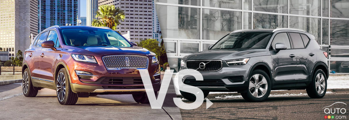 Comparaison : Lincoln MKC 2019 vs Volvo XC40 2019
